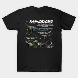 Brontosaurus Fun Facts T-Shirt